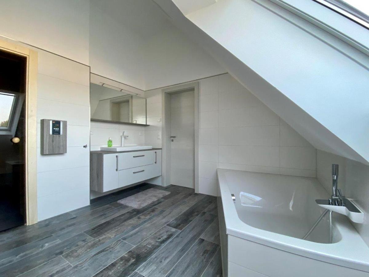 Ferienhaus Seestern Am Harkebruegger See Mit Sauna Und Kamin Barssel  Εξωτερικό φωτογραφία